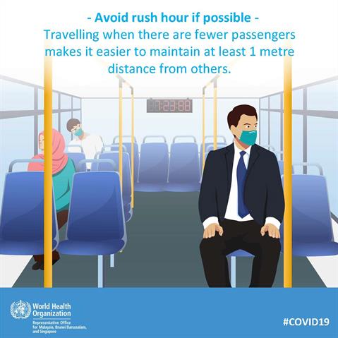 Infographic visualising the recommended advice.