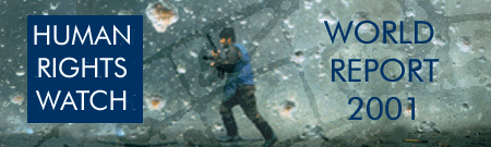 Human Rights Watch World Report 2001 - Index Page