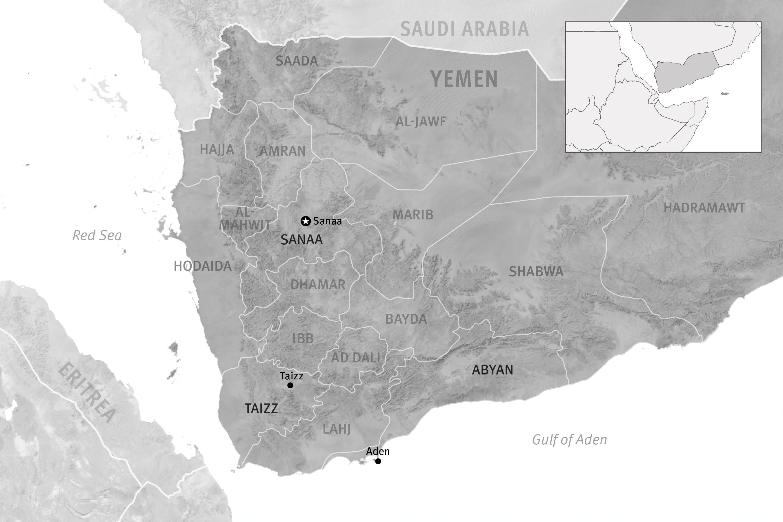 Yemen Map