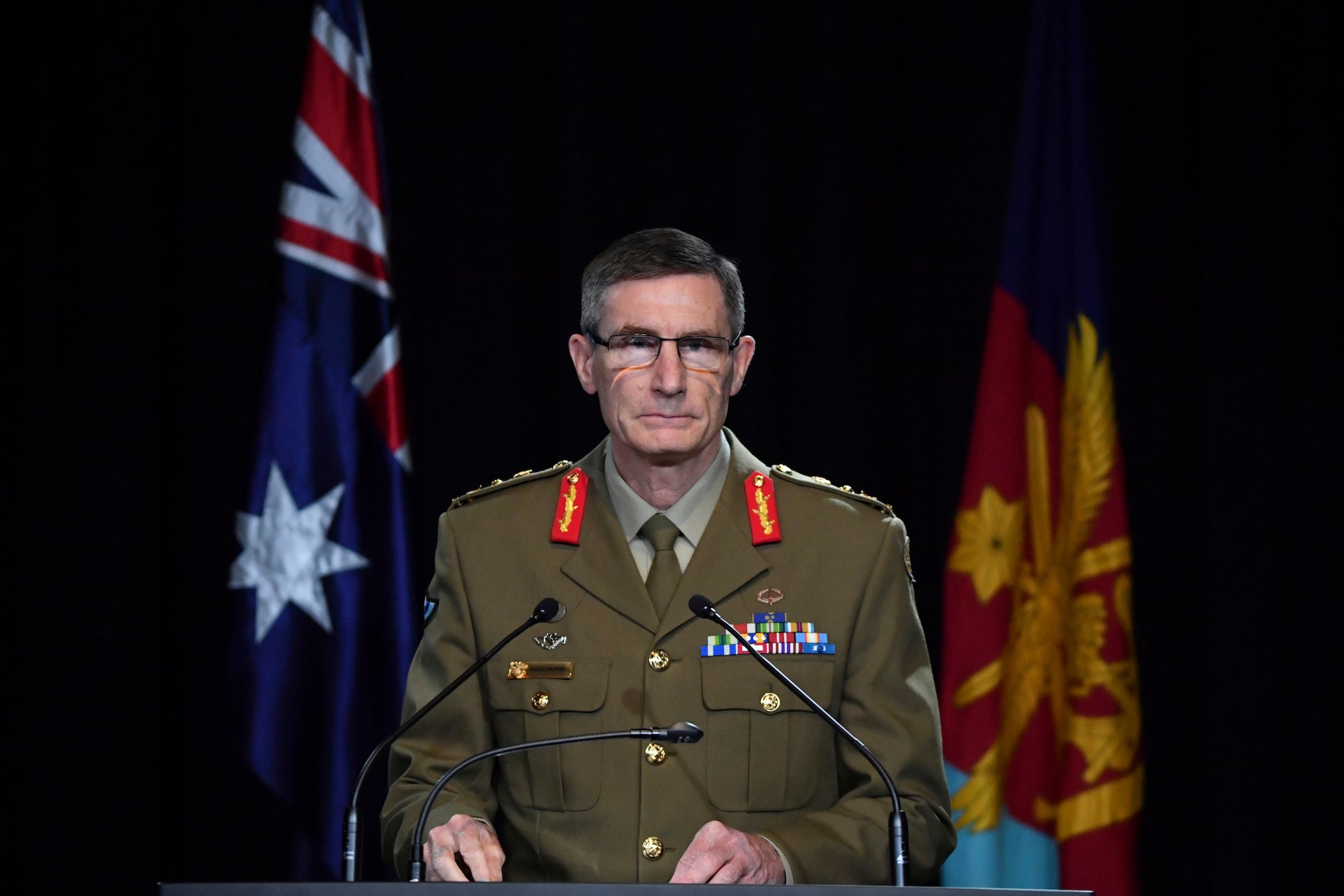 Chief of the Australian Defence Force, General Angus Campbell, delivers the findings from the Inspector-General of the Australian Defence Force Afghanistan Inquiry.