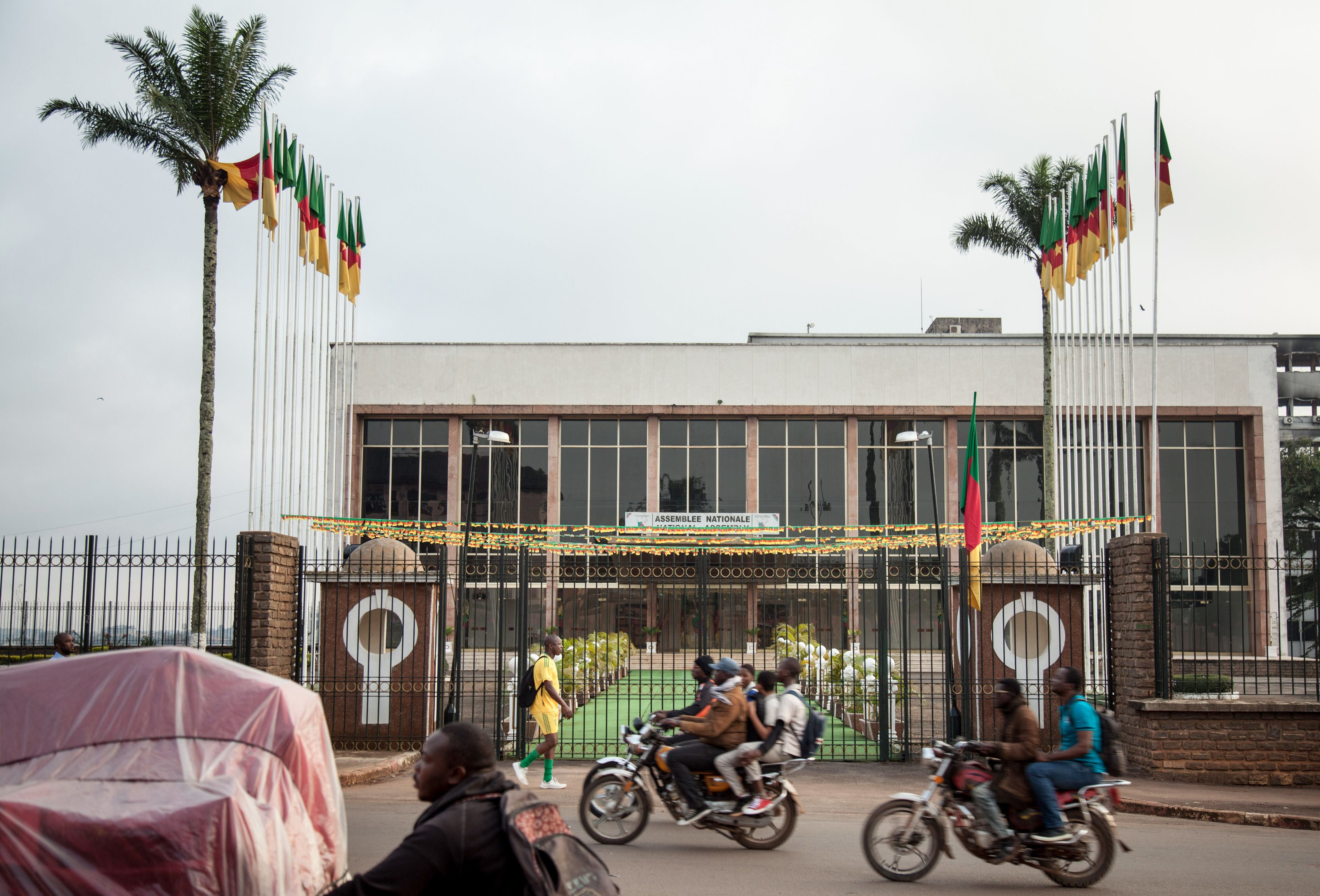 Cameroon's parliament in Yaoundé, November 17, 2017.