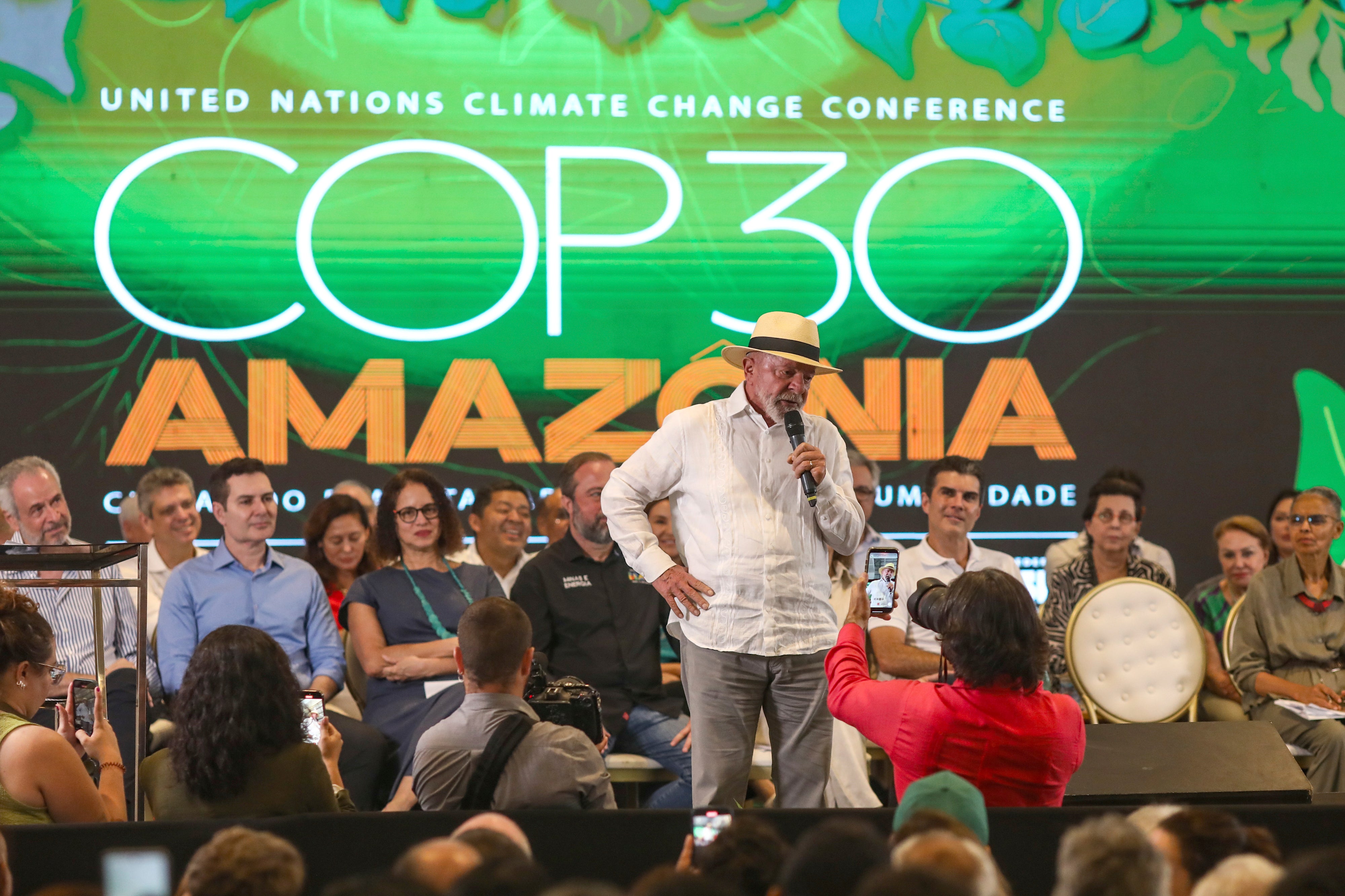 Cop30 investment announcement by Brazil's President Luiz Inacio Lula da Silva
