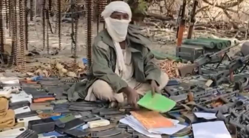 Screenshot of Ousmane Dicko, brother of Jafar Dicko, JNIM leader in Burkina Faso.