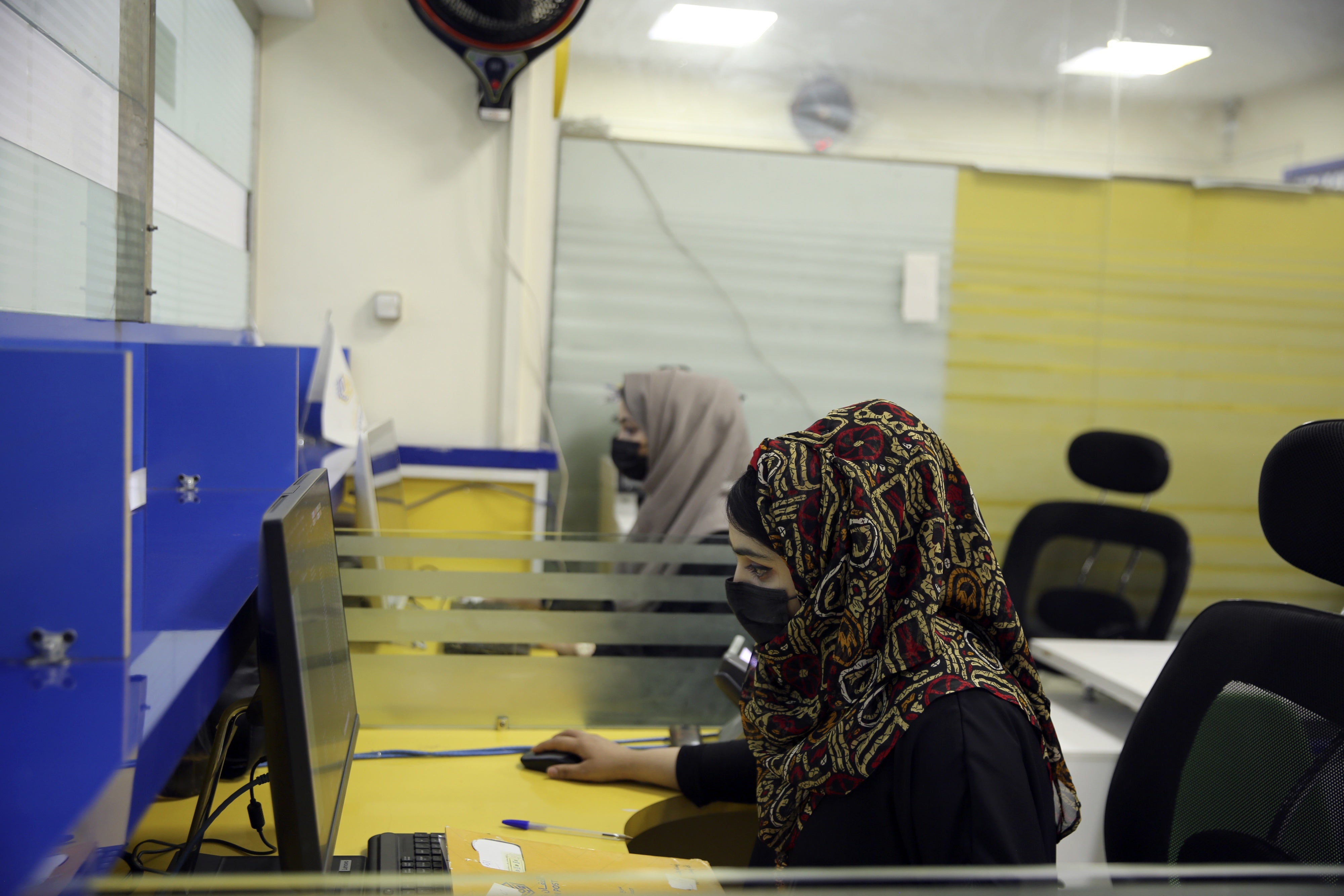 Women in their office 