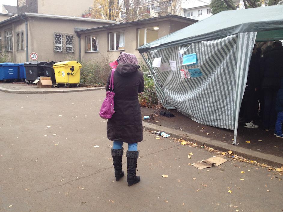 Zeinah fled Damascus together with five of her cousins.  