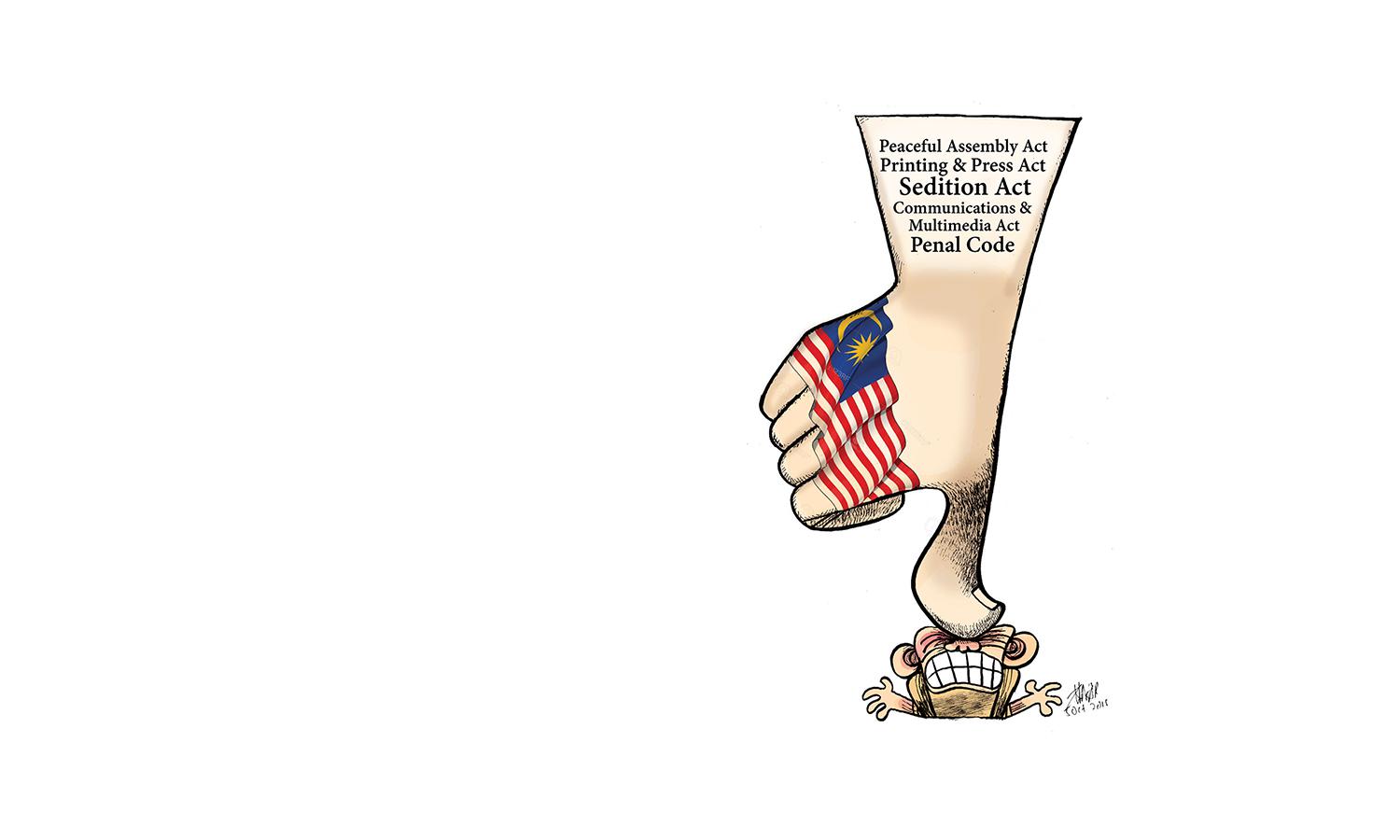 Cartoonist Zunar
