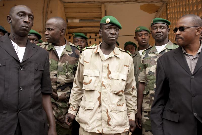 Former Mali coup leader General Amadou Haya Sanogo in Kati, Mali, April 9, 2012.