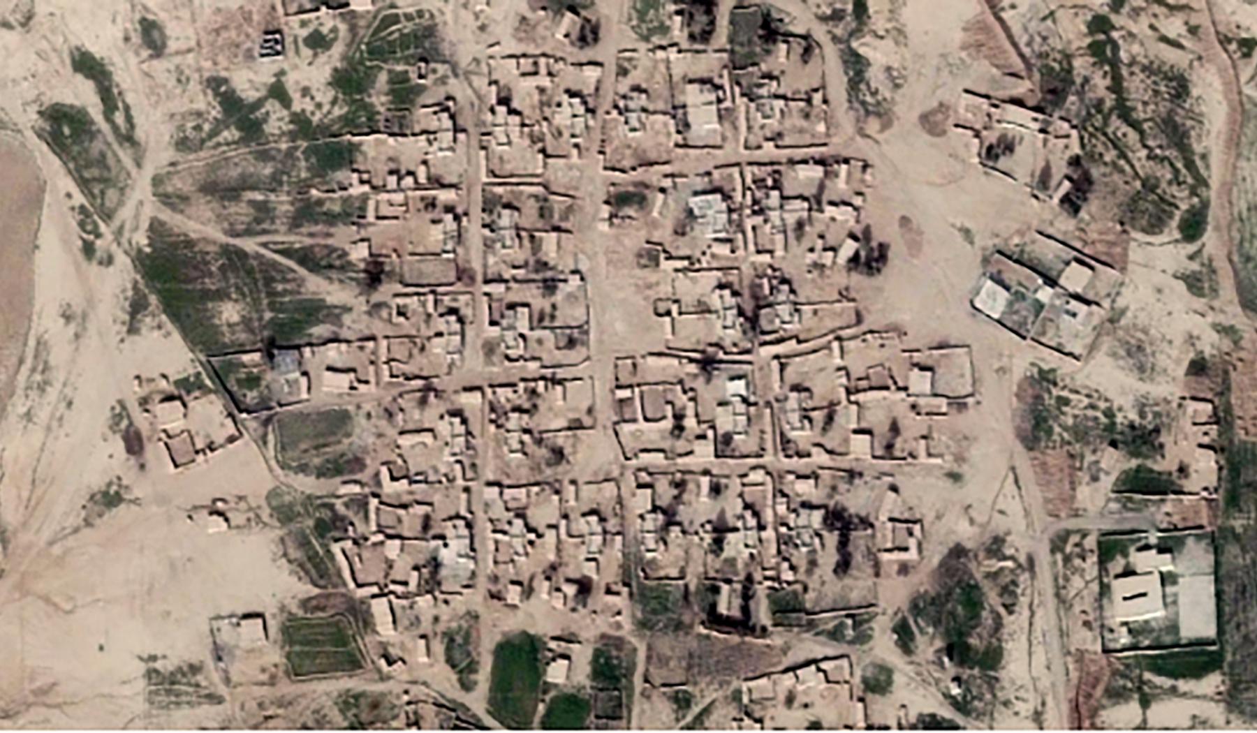 satellite imagery from February 14,2015