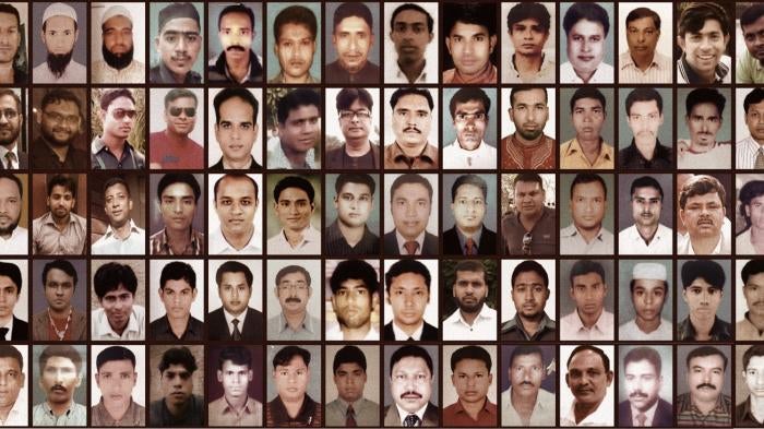 A collage of portrait shots