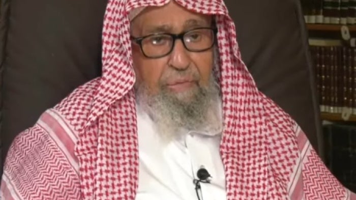 Sheikh Saleh bin Abdullah bin Fawzan al-Fawzan, Grand Mufti of Saudi Arabia. 