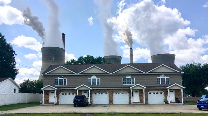 A coal-fired plant in the town of Poca near the Kanawha River, in West Virginia, US, August 28, 2018.