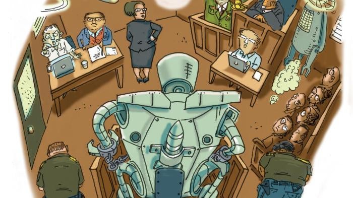 The next generation of weapons in military arsenals could be "killer robots," machines that would select and destroy specific targets without further human intervention. But if a robot broke the law, who would be held responsible? 