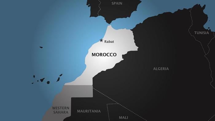 Morocco map placeholder Eng