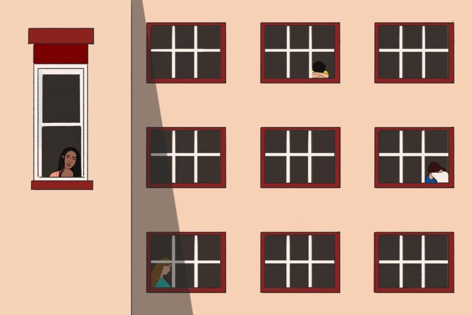 Gender based violence illustration