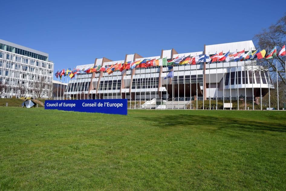 The Council of Europe, March 22, 2020, in Strasbourg France.