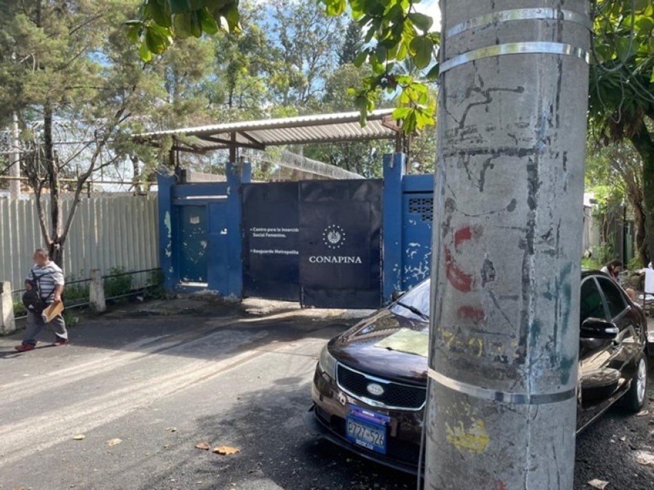 Exterior of a juvenile prison