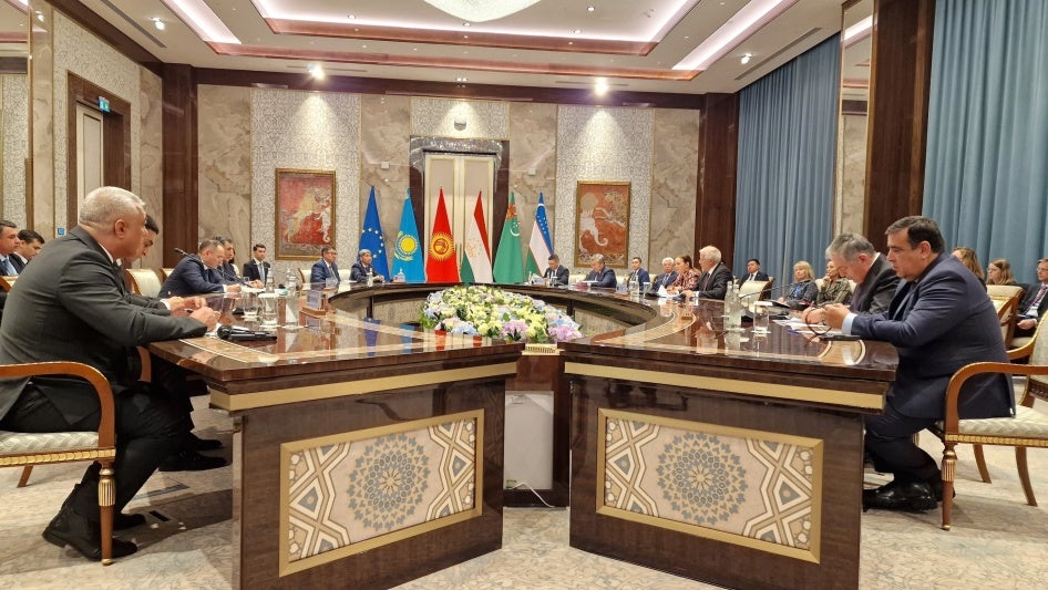 meeting of officials from Central Asia