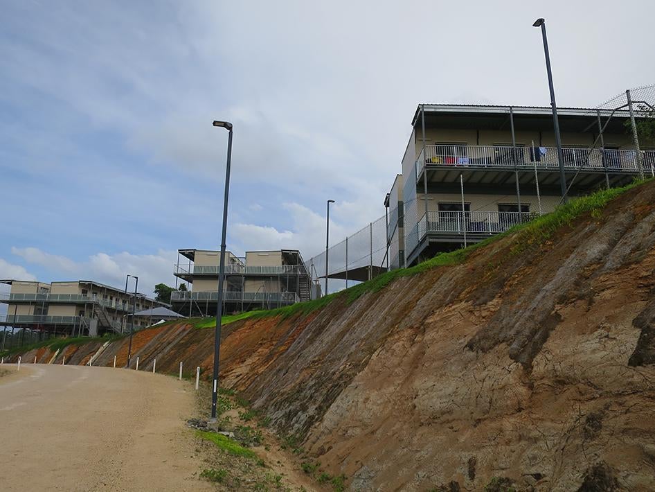Lorengau transit center, Manus Island, Papua New Guinea, which currently houses 40 refugees