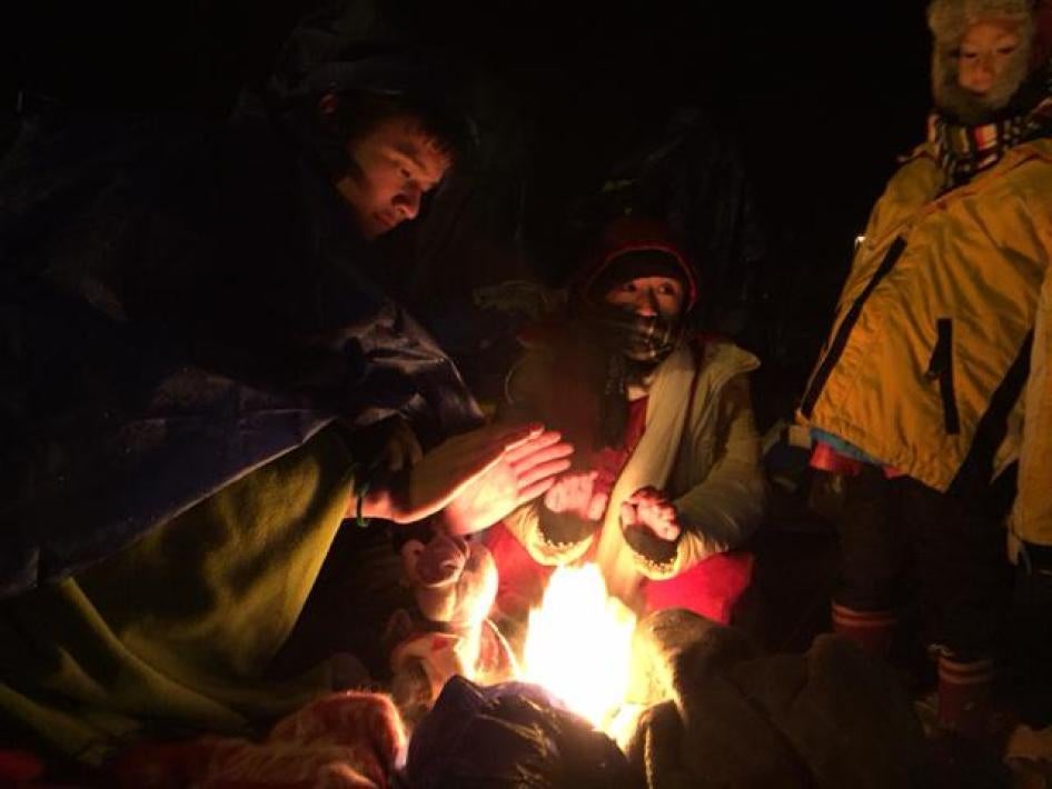 migrants slovenia border