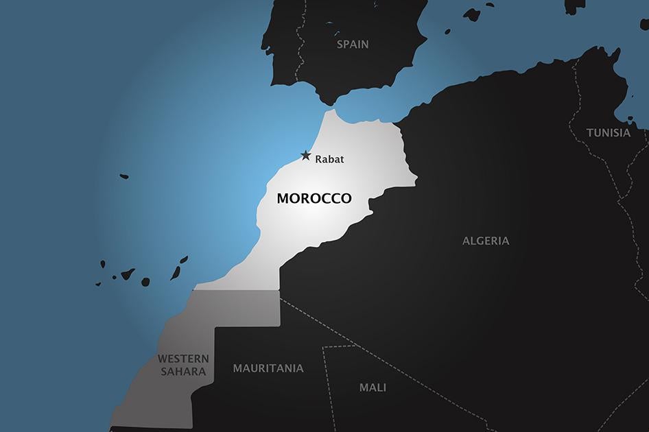 Morocco map placeholder Eng