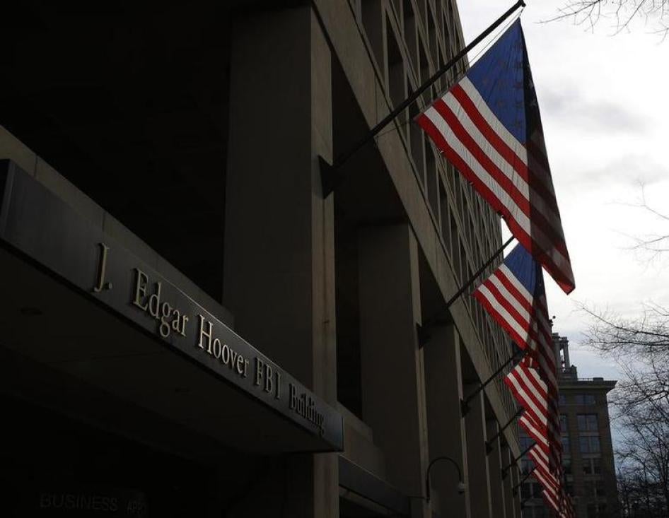The main headquarters of the FBI, the J. Edgar Hoover Building, is seen in Washington on March 4, 2012.