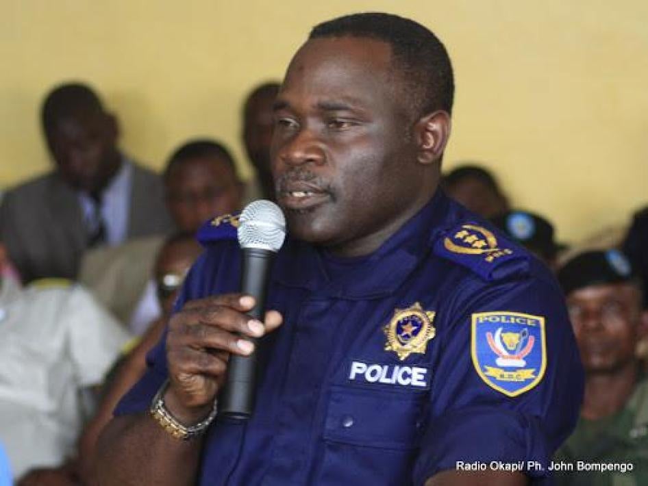 John Numbi, a former national police inspector.