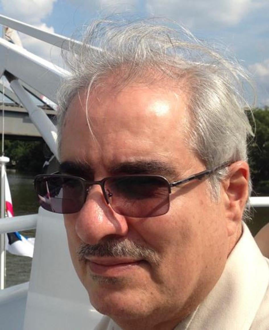 Ebrahim Sharif in Heidelberg, Germany, August 2016.