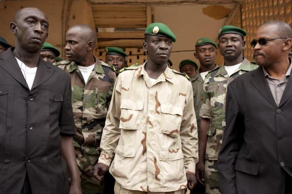 Former Mali coup leader General Amadou Haya Sanogo in Kati, Mali, April 9, 2012.