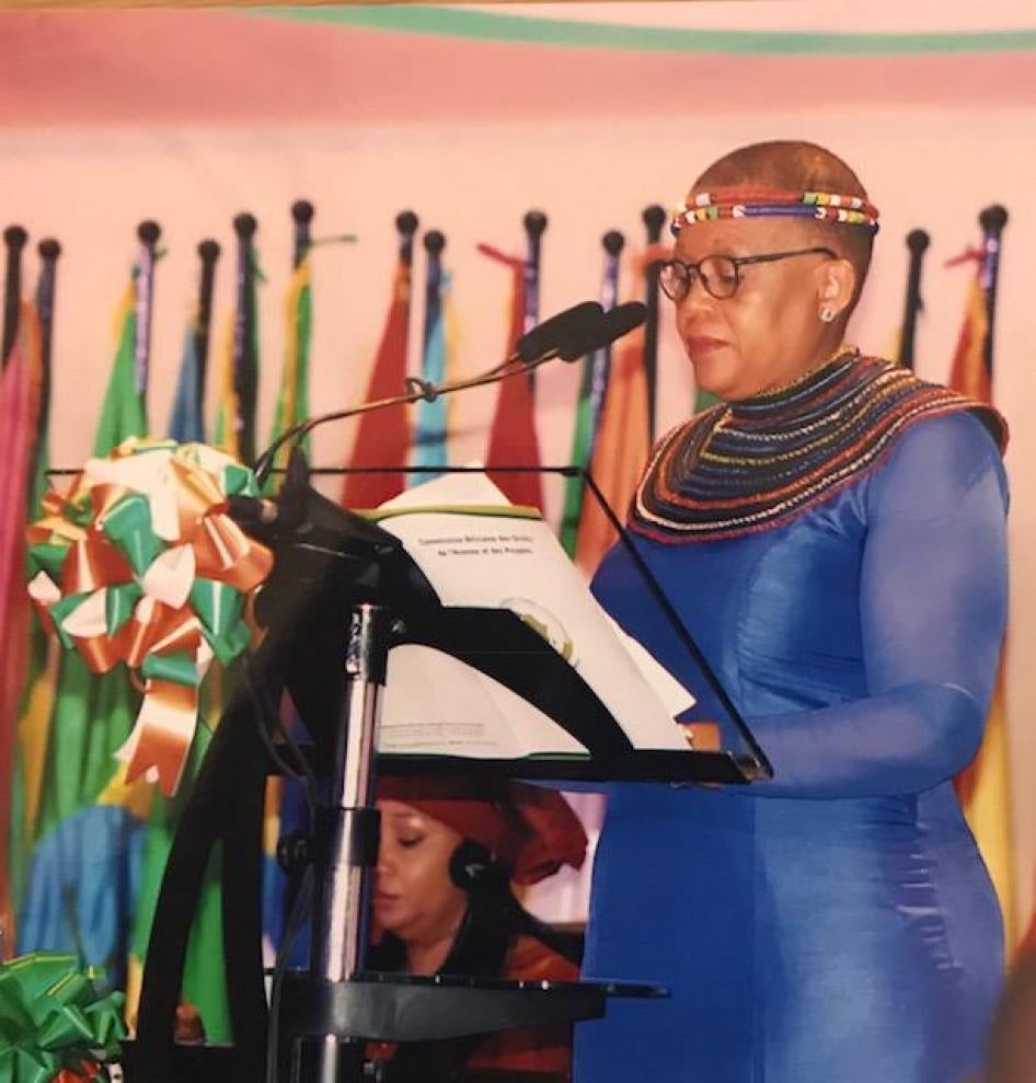 Commissioner Pansy Tlakula