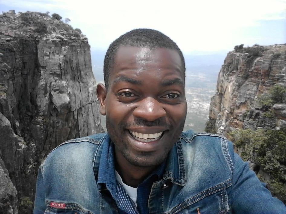 Angolan activist Hitler “Samussuku” Tshikonde. @2018 Private