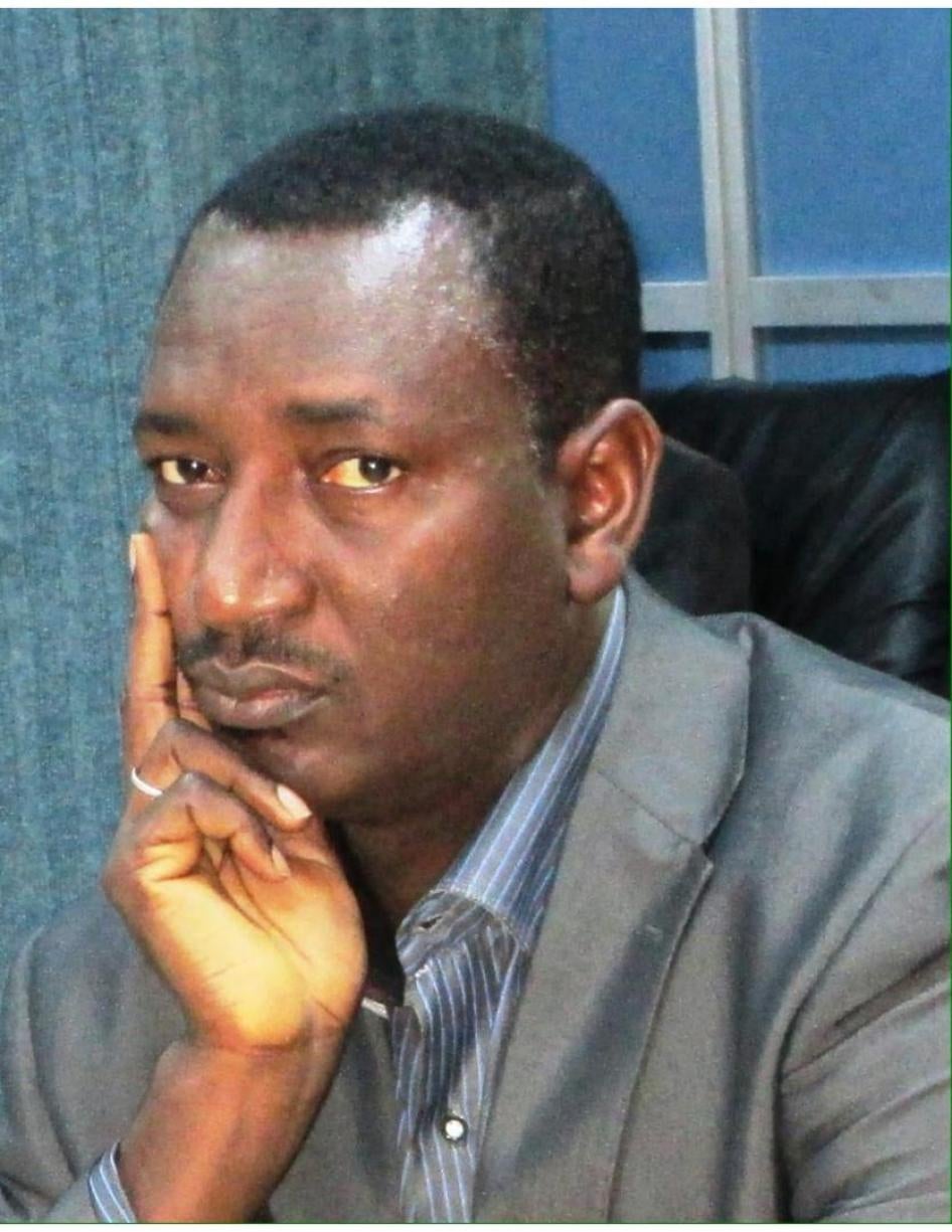 Mauritanian journalist Seidi Moussa Camara © Private