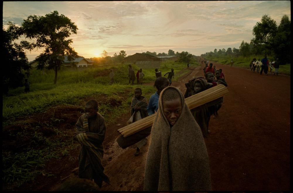 Families in northern Uganda were so terrified of the LRA taking their children that parents sent their kids to spend the night in nearby towns.
