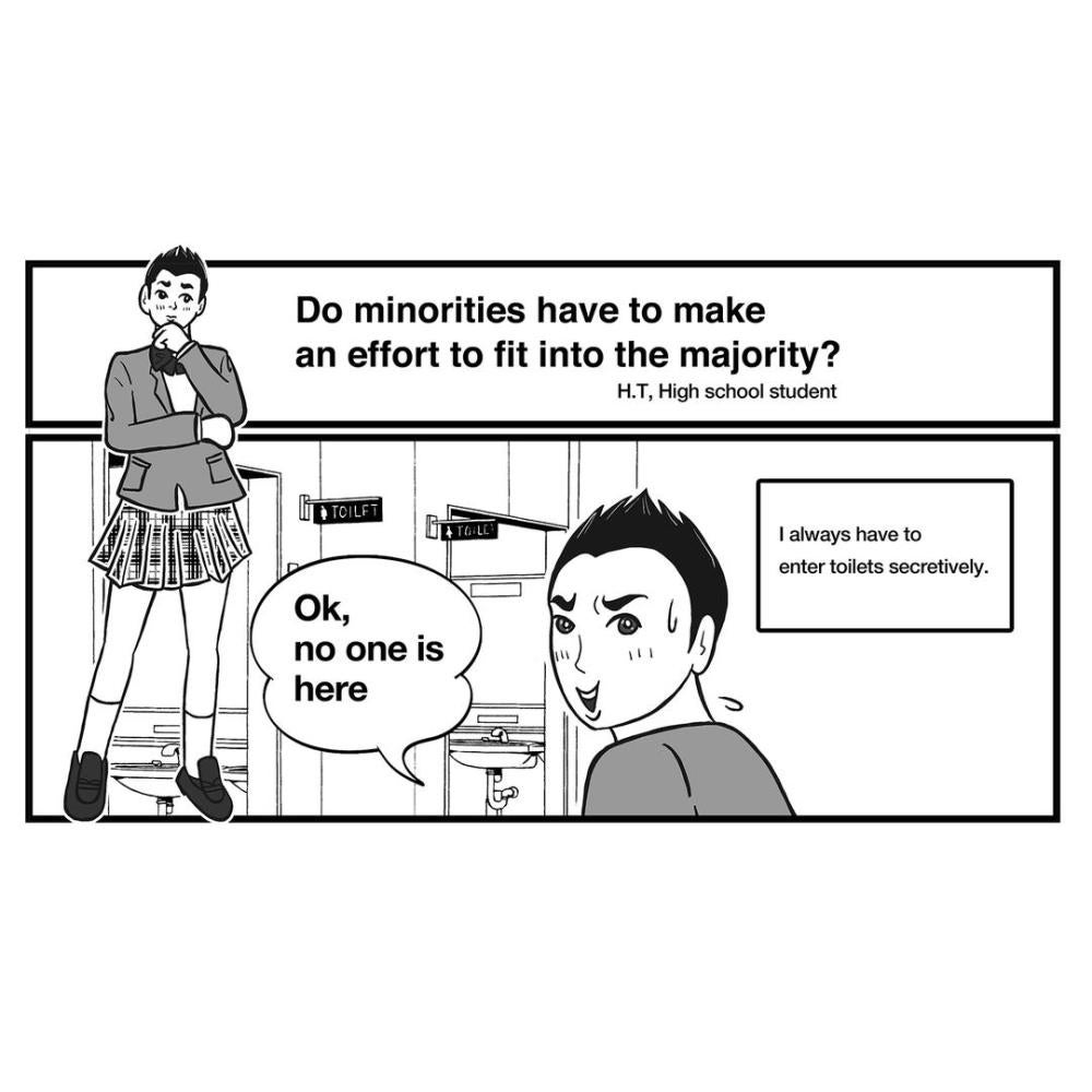 manga drawing by Taiji Utagawa 