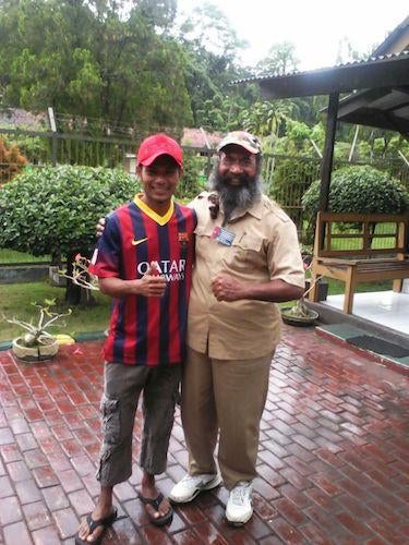 Yohanis Saija and Filep Karma.