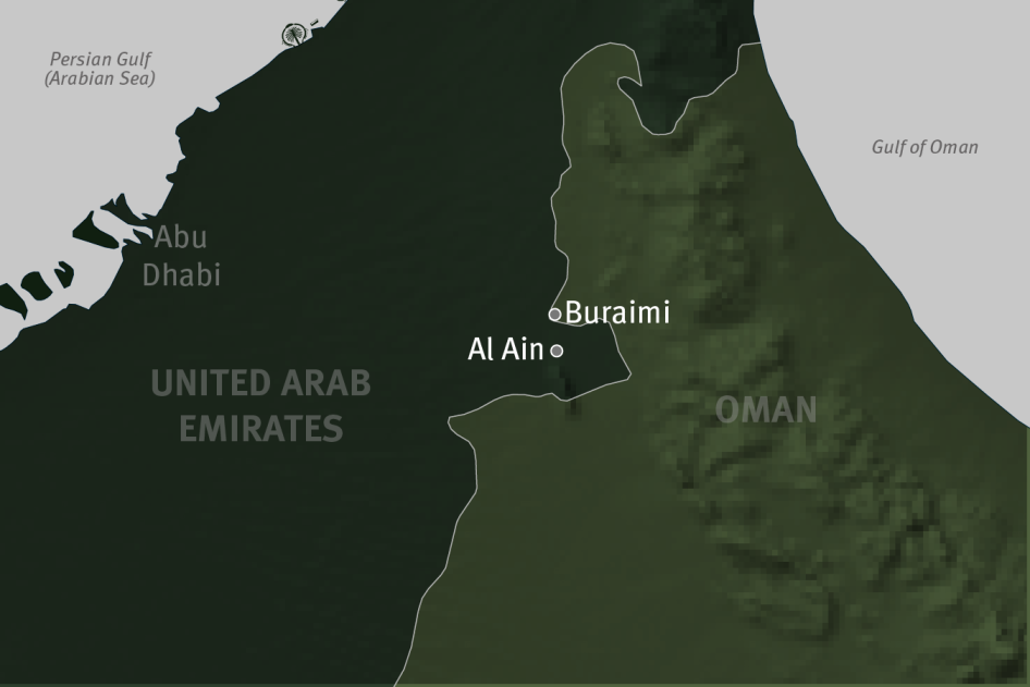 Map of Oman