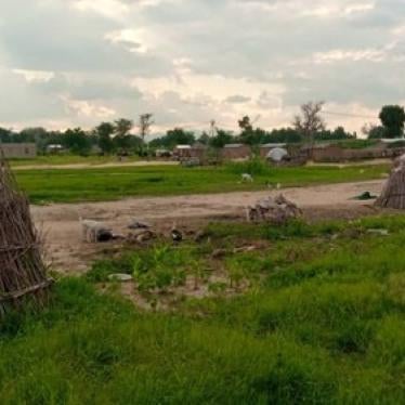 The displacement site Nguetchewe, Far North region, Cameroon, August 10, 2020. © 2020 private