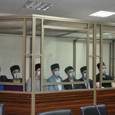 Активісти «Кримської солідарності» у залі суду під час винесення вироку 16 вересня 2020 року. 