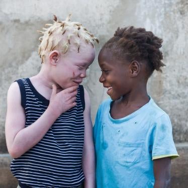 Josina with her niece, Luisa, both 8. “She is my best friend,” said Josina. “She is always asking if I’m ok, she helps me read after school and she looks after me.” 