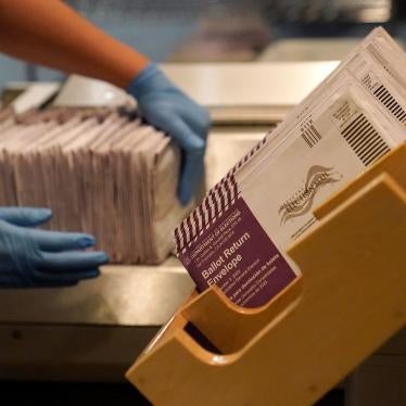 Envelopes containing ballots are shown at a San Francisco Department of Elections voting center in San Francisco, California, November 1, 2020. 