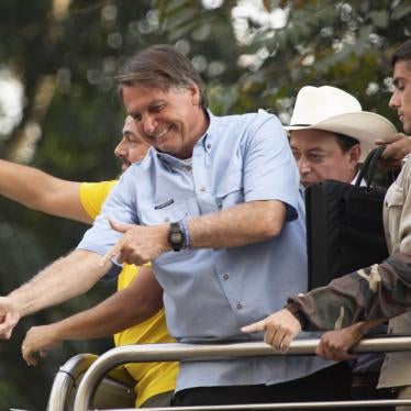 The President of Brazil, Jair Bolsonaro, at a rally on September 07, 2021 in São Paulo, Brazil.