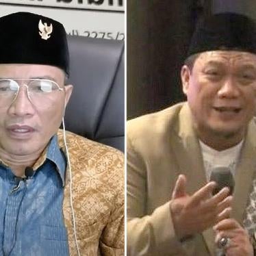 (L-R) Muhammed Kece, Yahya Waoni 