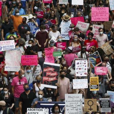 Abortion rally in Chicaco, Illinois, US.
