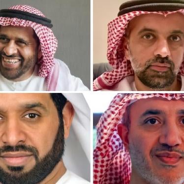 Saeed al-Tenaiji (top left), Hamad al-Shamsi (top right), Ahmed al-Shaiba al-Nuaimi (bottom left), and Mohammed Saqr al-Zaabi (bottom right). 