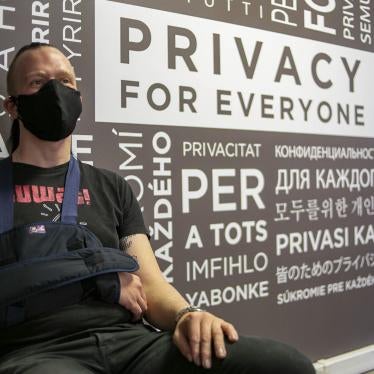 Digital rights defender Ola Bini in Quito, Ecuador.