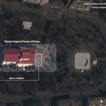 Satellite image recorded on March 14