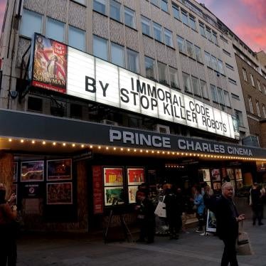 A photo outside the ‘Immoral Code’ premiere at the Prince Charles Cinema in London, May 19, 2022. 