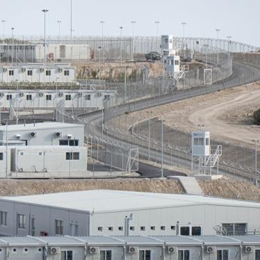 The Closed Controlled Access Center for asylum seekers on Samos, Greece, October 21, 2021. The hotspot was created in 2021 with EU funds. 