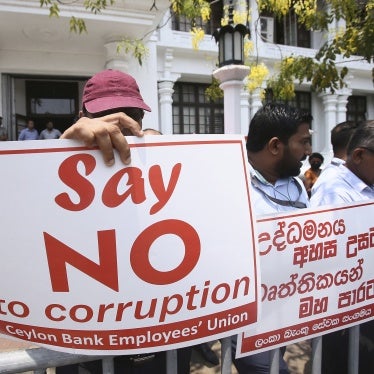 Protesters in Colombo, Sri Lanka, March 14, 2023. 