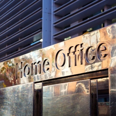 The exterior of the UK’s Home Office building in London, November 20, 2024