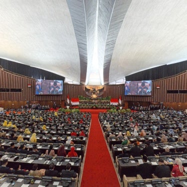The inauguration of Indonesia's new President Prabowo Subianto's at the House of Representative building in Jakarta, October 20, 2024.